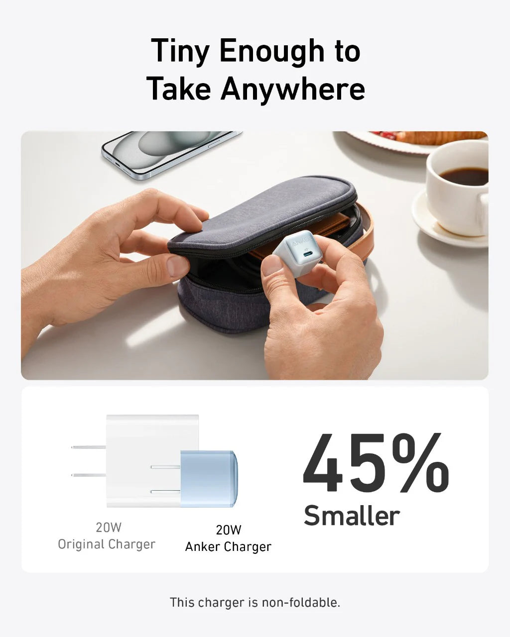 charger Anker 20w type c -type c