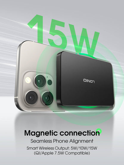 Power Bank Magnetic Wireless -SIYOTEAM-5000mah