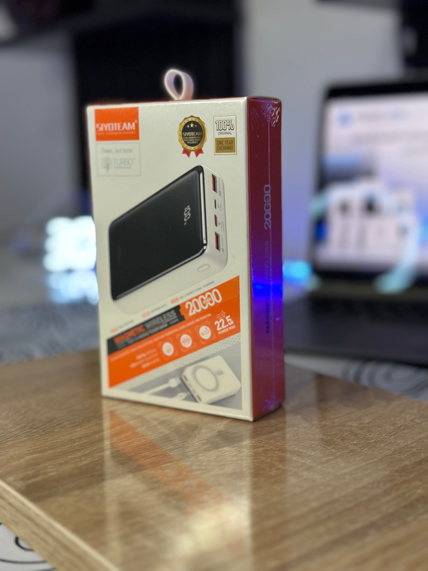 Power Bank magnetique -SIYOTEAM- 20000 mah