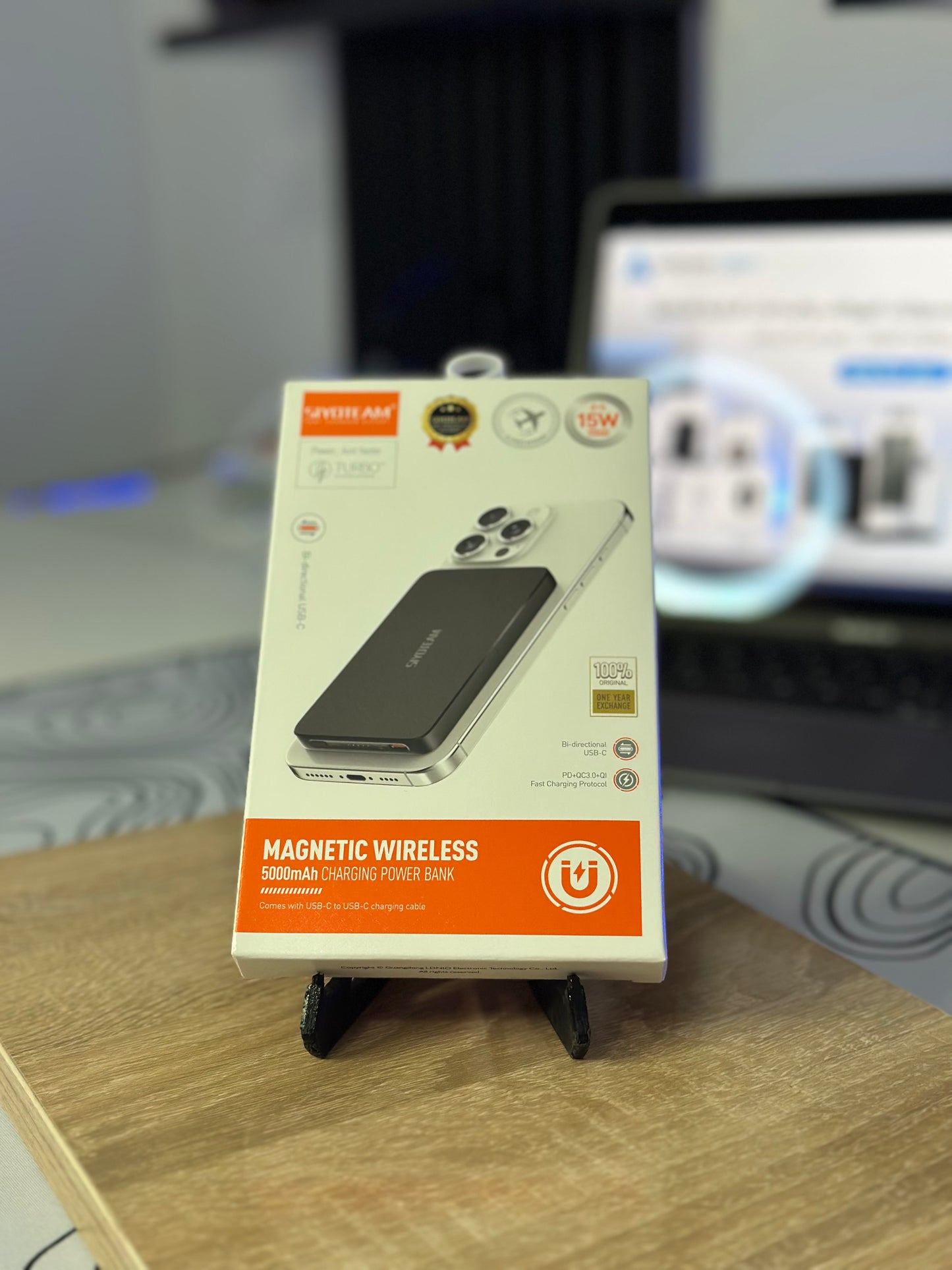 Power Bank Magnetic Wireless -SIYOTEAM-5000mah