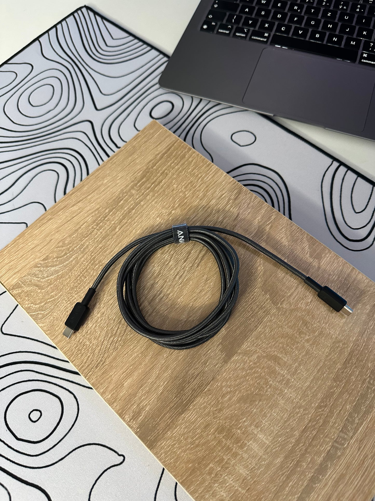 Cable Anker 60W 1.8m type c-c