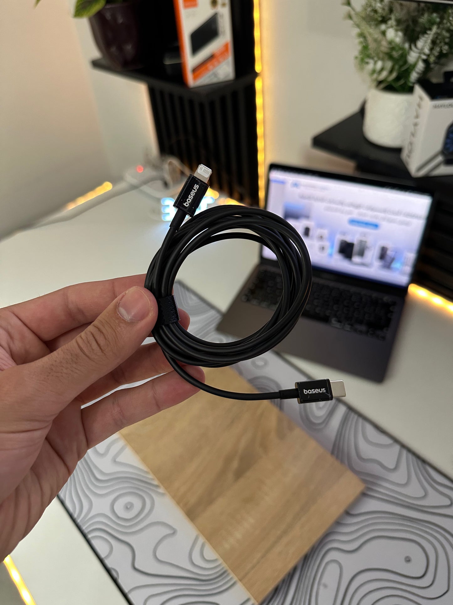 Cable baseus 20w 200cm