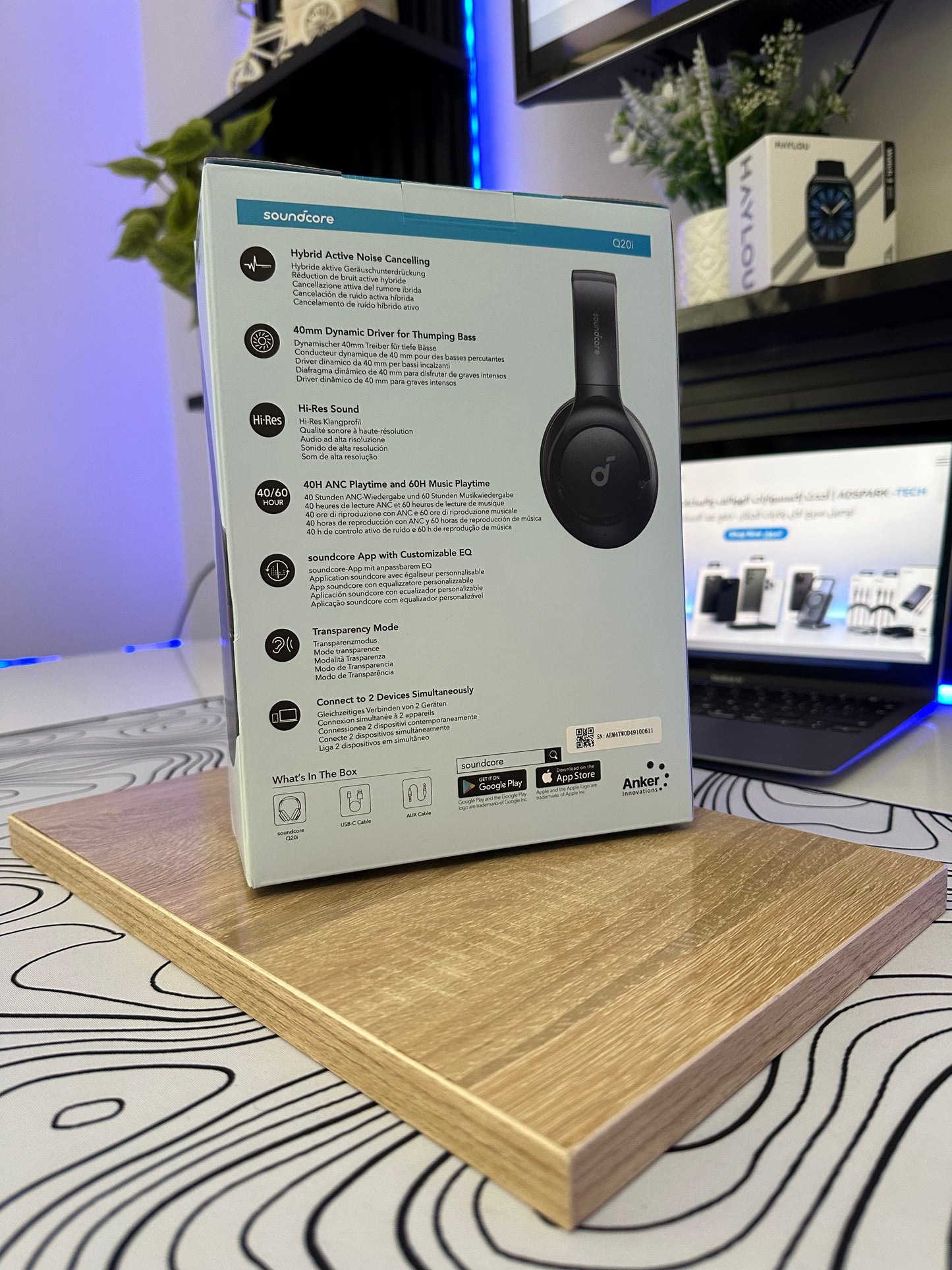 casque Anker Q20i