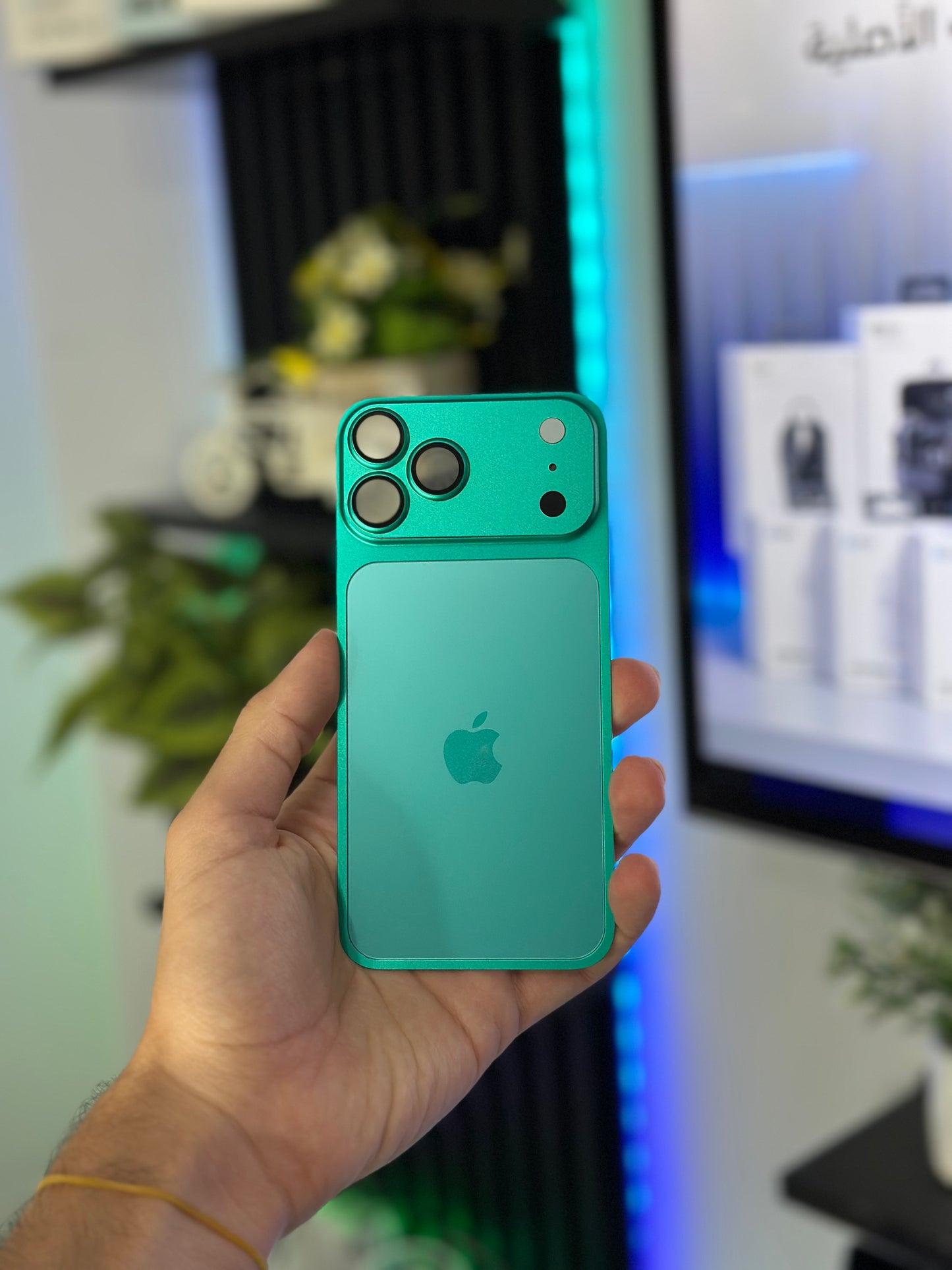 Pack:coque iPhone 17promax+airpod+pouchat megsafe