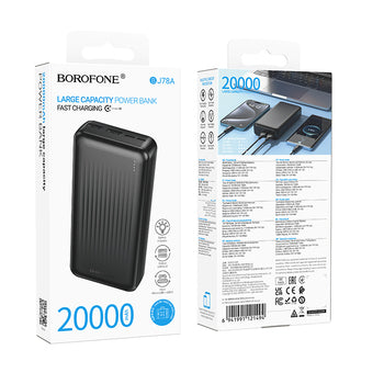 Power Bank- 20000 mah- BOROFONE