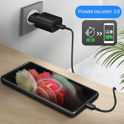 Chargeur Original Samsung type c -c 25W